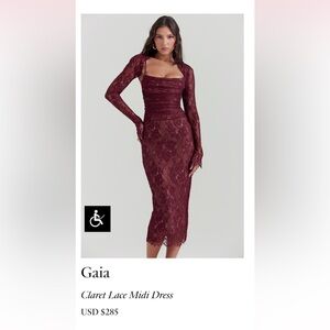 House of CB GAIA dress